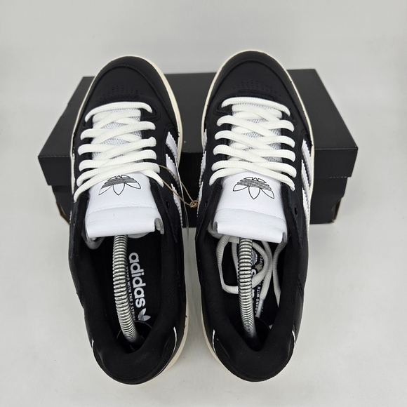 New adidas Tyshawn Low \'Core Black Cloud White\' JQ1137 Men\'s Shoes Size 12 main image 4